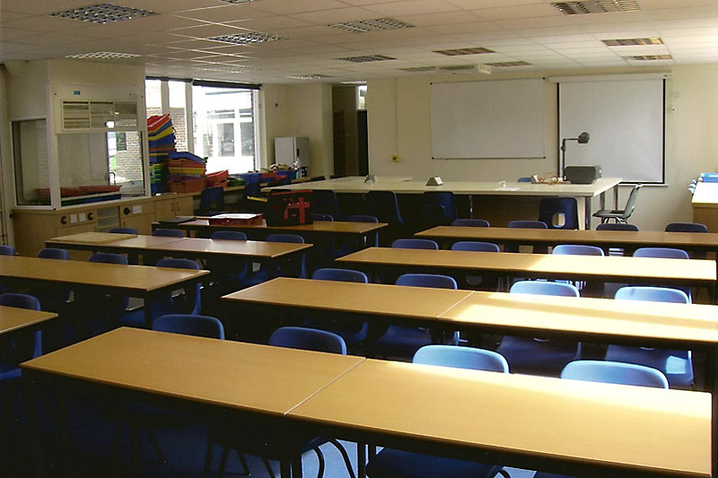 Commercial works -refurbishments at the Blue School in Wells